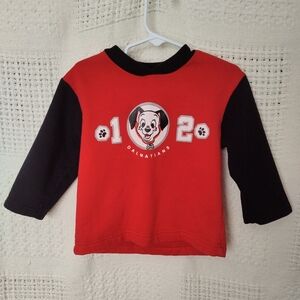 102 Dalmatians Sweatshirt Size 3T Disney Dogs
